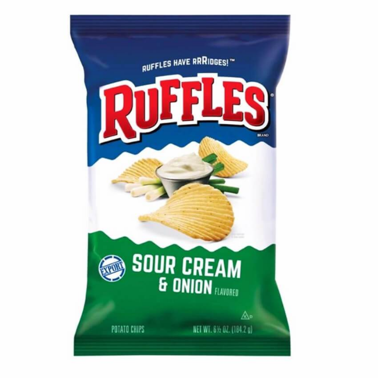 Ruffles Sour Cream & Onion 184.2g