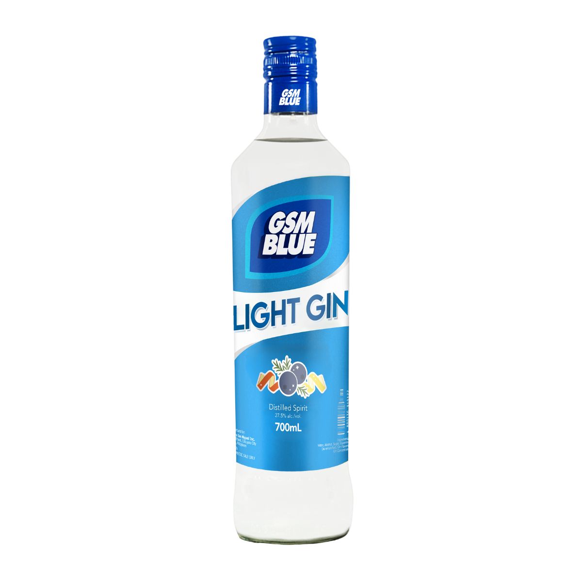 GSM Blue Light Gin 700ml 12-Pack