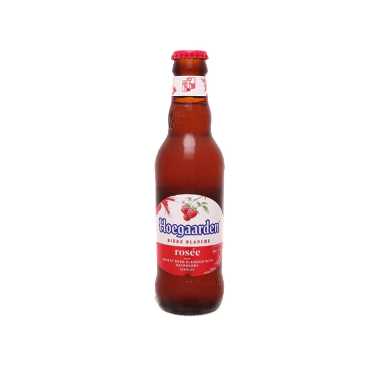 Hoegaarden Rosee Wheat Beer Bottle 248ml 24-Pack