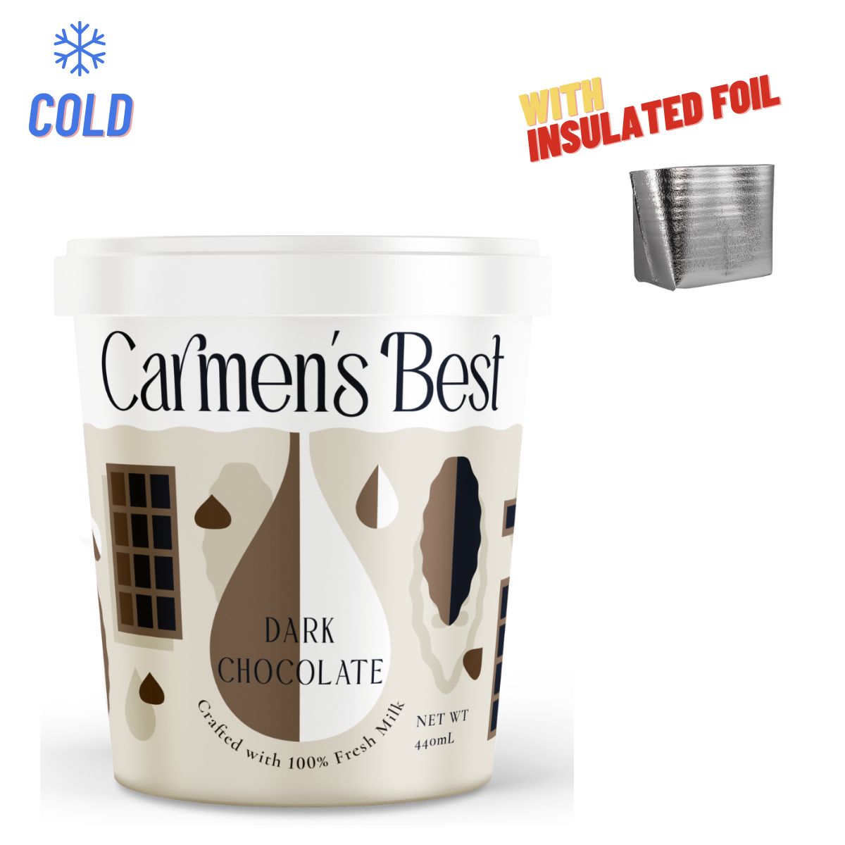 Carmen's Best Dark Chocolate 440ml