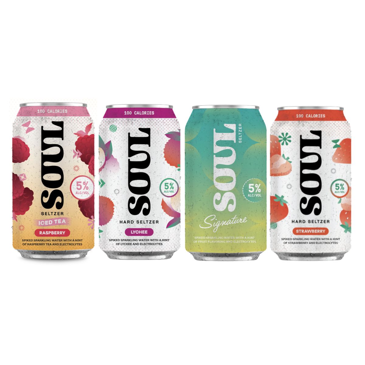 Soul Hard Seltzer 4-pack Variety