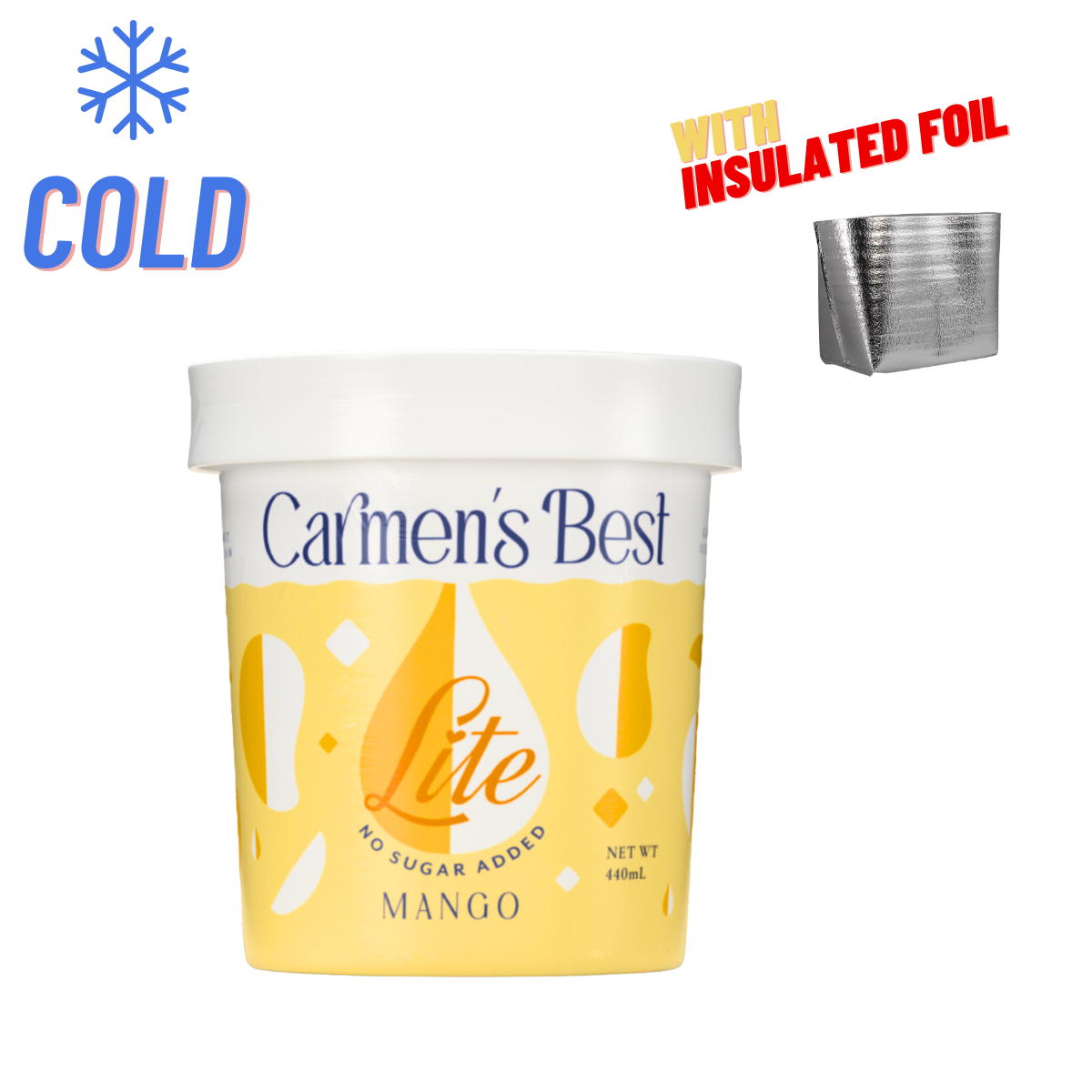 Carmen's Best Lite Mango 440ml