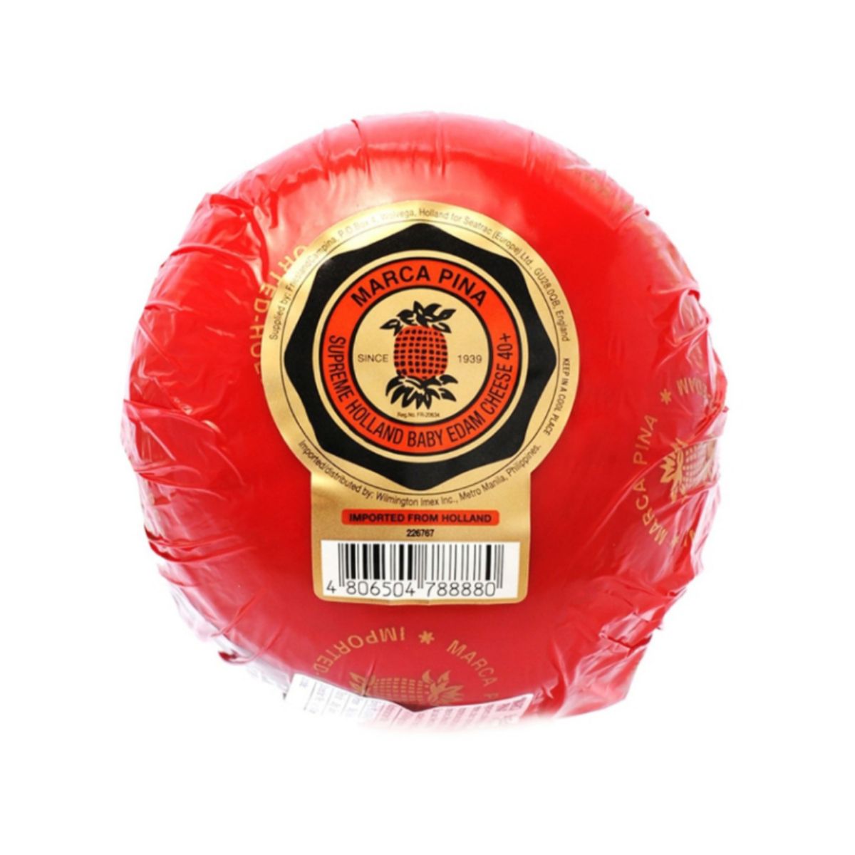 Marca Pina Edam Cheese Ball Queso De Bola 600g