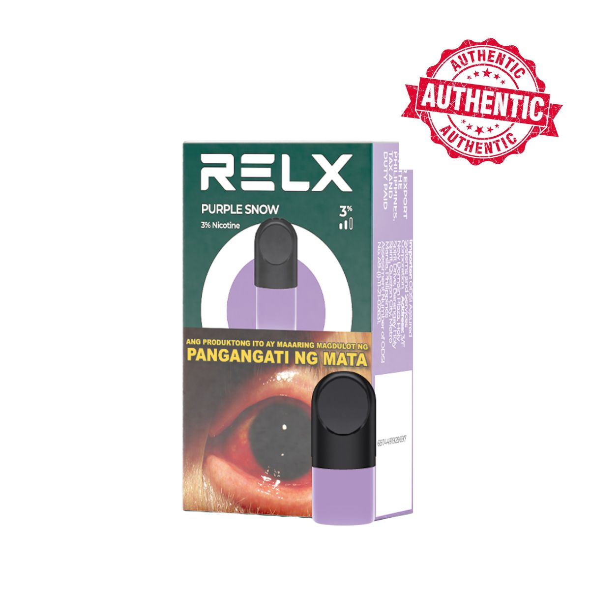 RELX Infinity Pro Single Pod Pro 2 - Purple Snow
