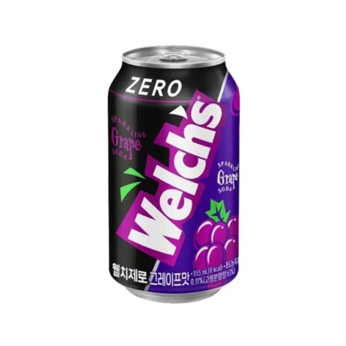 Welch's Zero Sparkling Grape Soda 355ml