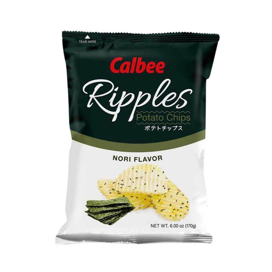 Calbee Ripples Potato Chips Nori 170g