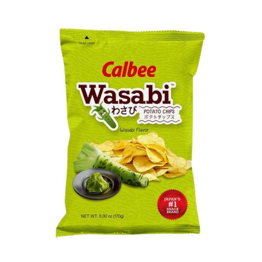 Calbee Potato Chips Wasabi 170g
