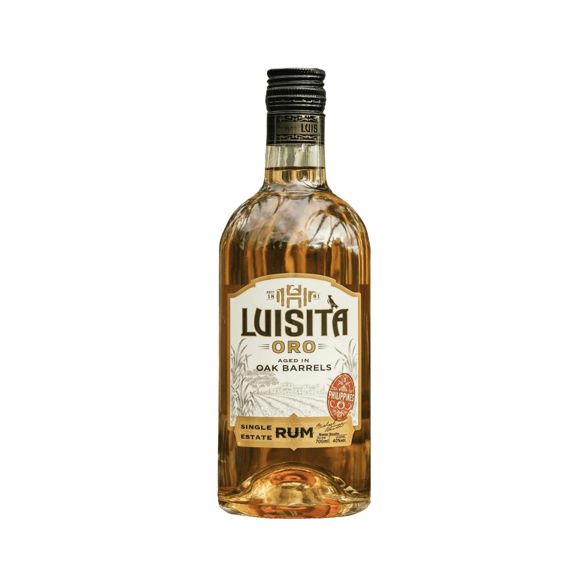 Luisita Oro Single Estate Gold Rum 700ml