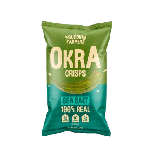 Founding Farmers Okra Crisps 70g