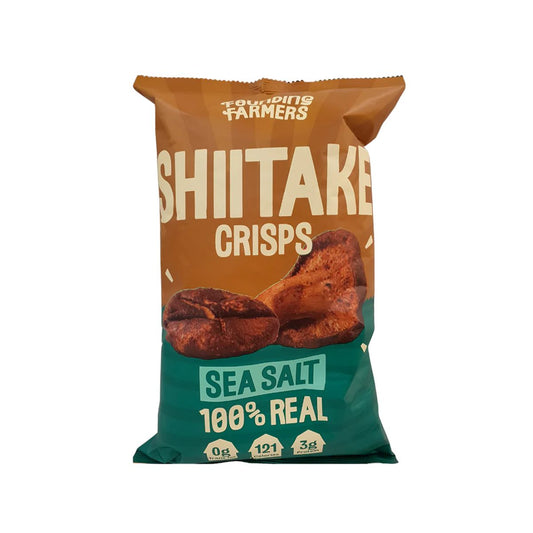 Founding Farmers Shiitake Mushroom Crisps Sea Salt 100g