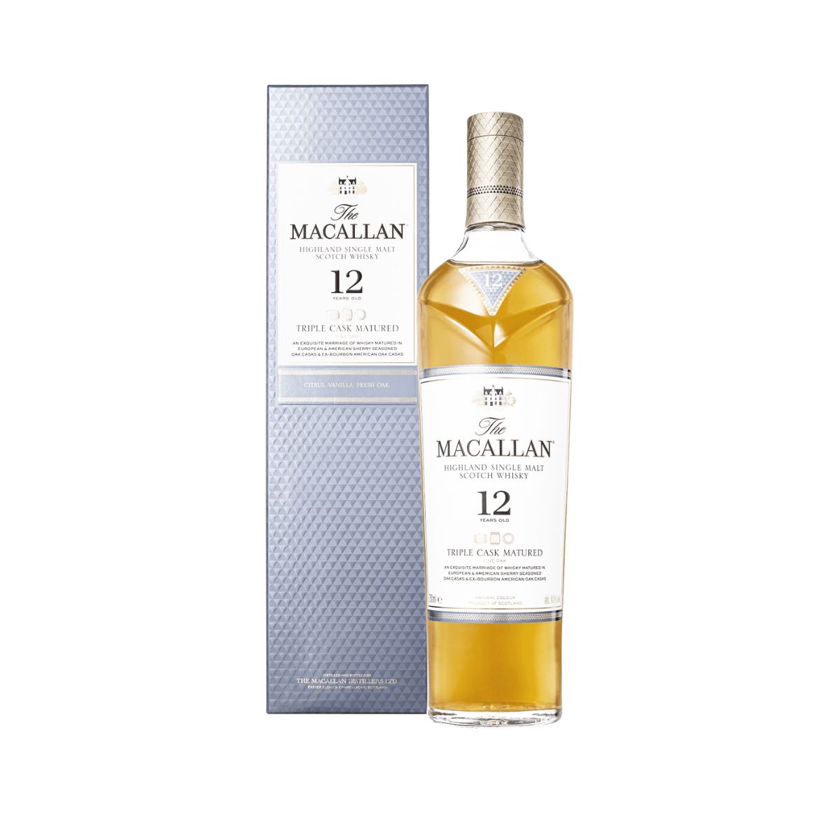 The Macallan 12 YO Triple Cask Matured Single Malt Scotch Whisky 700ml