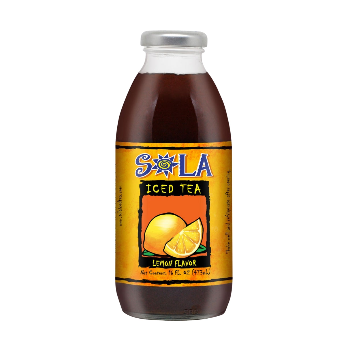 Sola Lemon Ice Tea Bottle 473ml