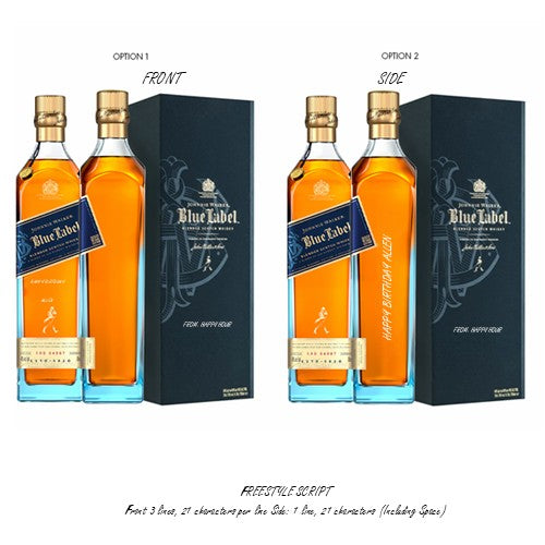 Johnnie Walker Blue Label 750ml Engraving