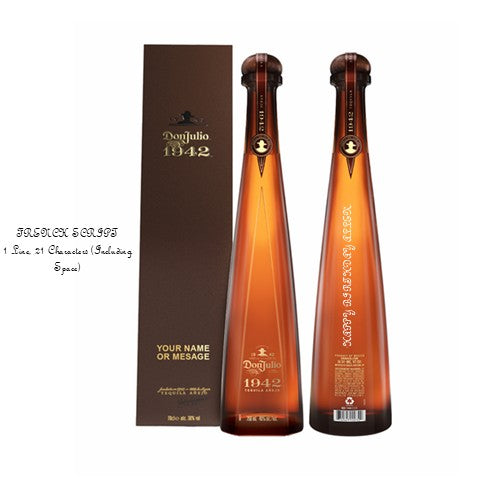 Don Julio 1942 700ml Engraving