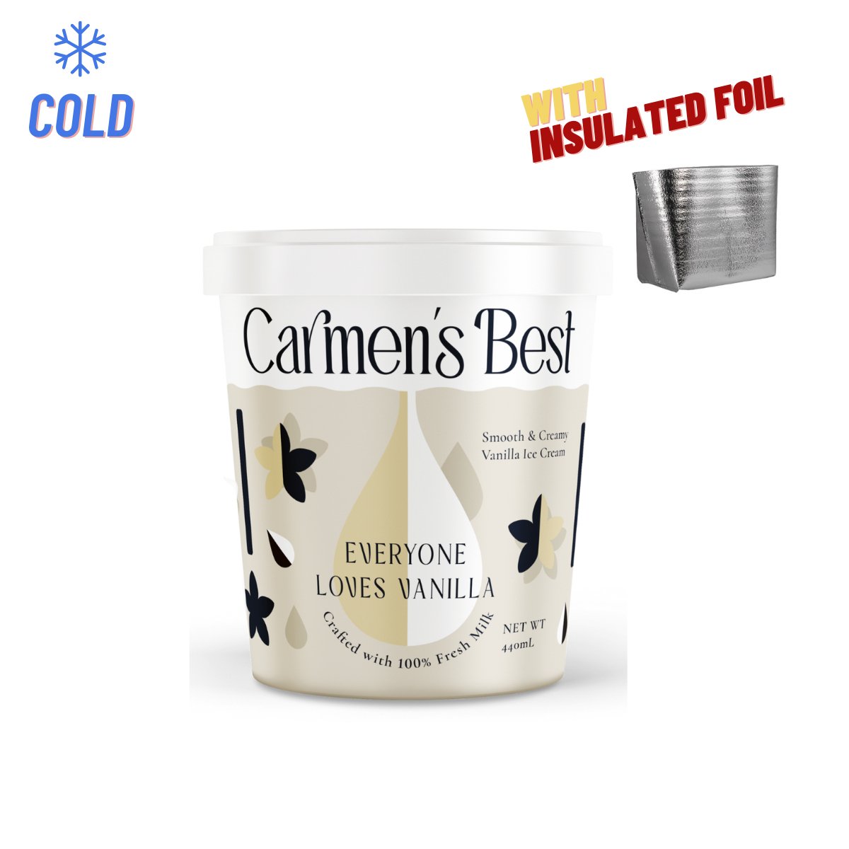 Carmen's Best Everyone Loves Vanilla 440ml - Happy Hour