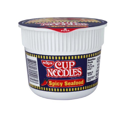 Nissin Cup Noodles Mini Spicy Seafood - Happy Hour