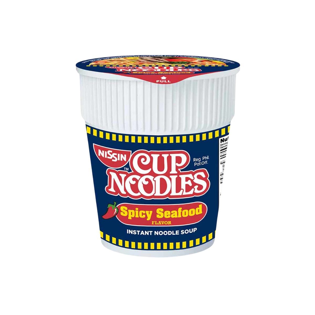 Nissin Cup Noodles Mini Spicy Seafood - Happy Hour