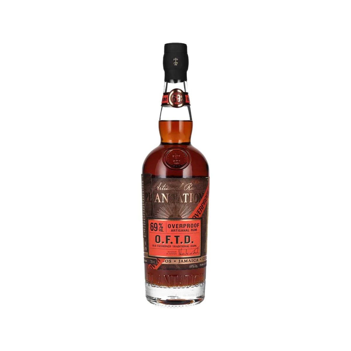 Plantation OFTD 69% Overproof Rum 700ml - Happy Hour