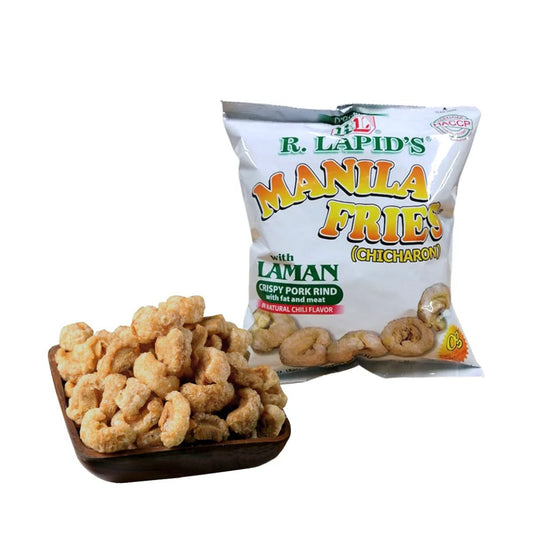R. Lapid Manila Fries with Laman 110g - Happy Hour