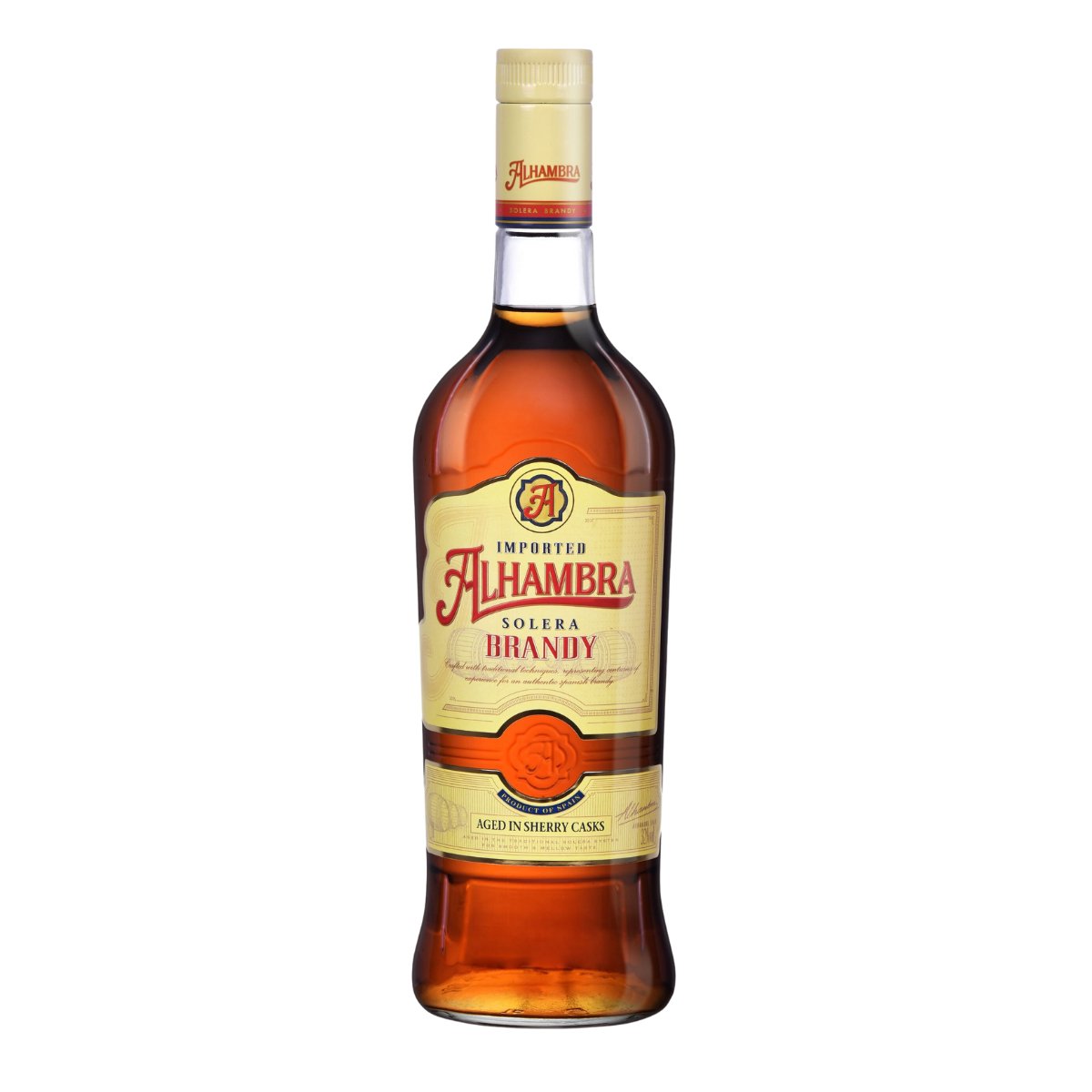 Alhambra Solera Brandy Aged in Sherry Casks 1L - Happy Hour