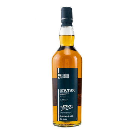 Ancnoc 24 Year Old Single Malt Scotch Whisky 700ml - Happy Hour