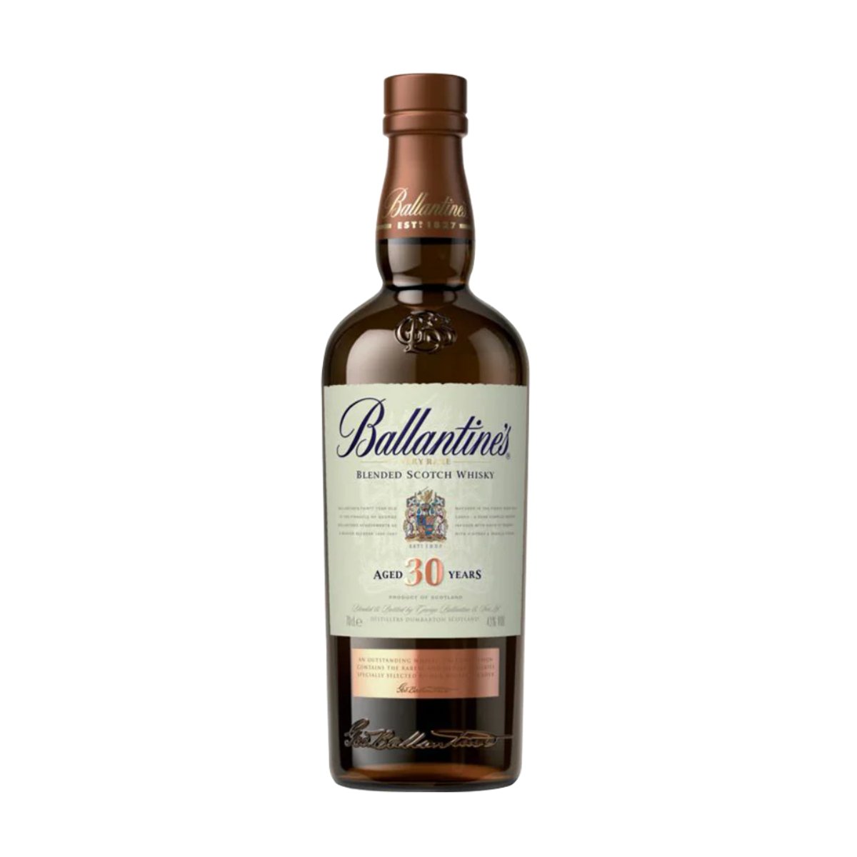 Ballantines 30 Year Old 700ml - Happy Hour