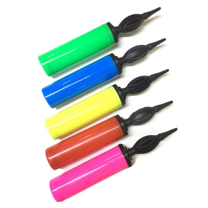 Balloon Pump Asstd Color - Happy Hour