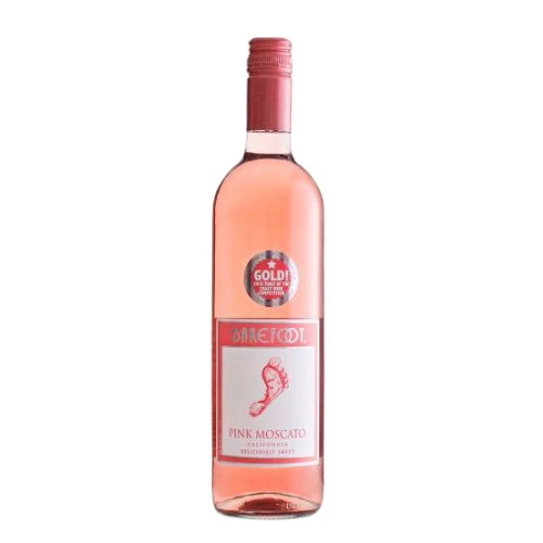 Barefoot Pink Moscato 750ml - Happy Hour