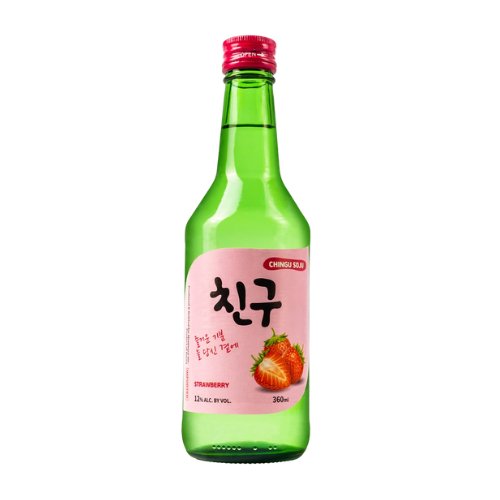 Chingu Soju Strawberry 360ml - Happy Hour