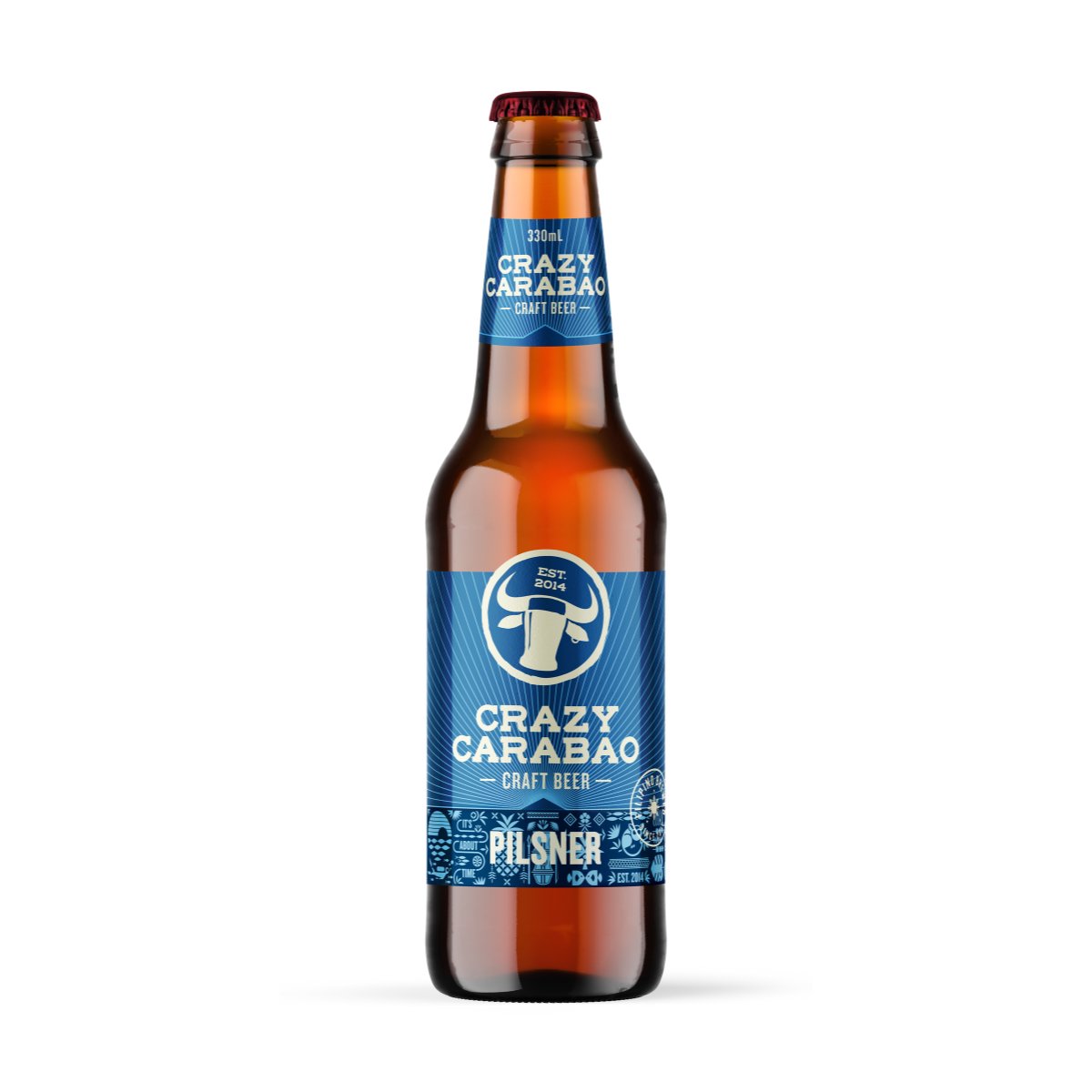 Crazy Carabao Pilsner 330ml - Happy Hour