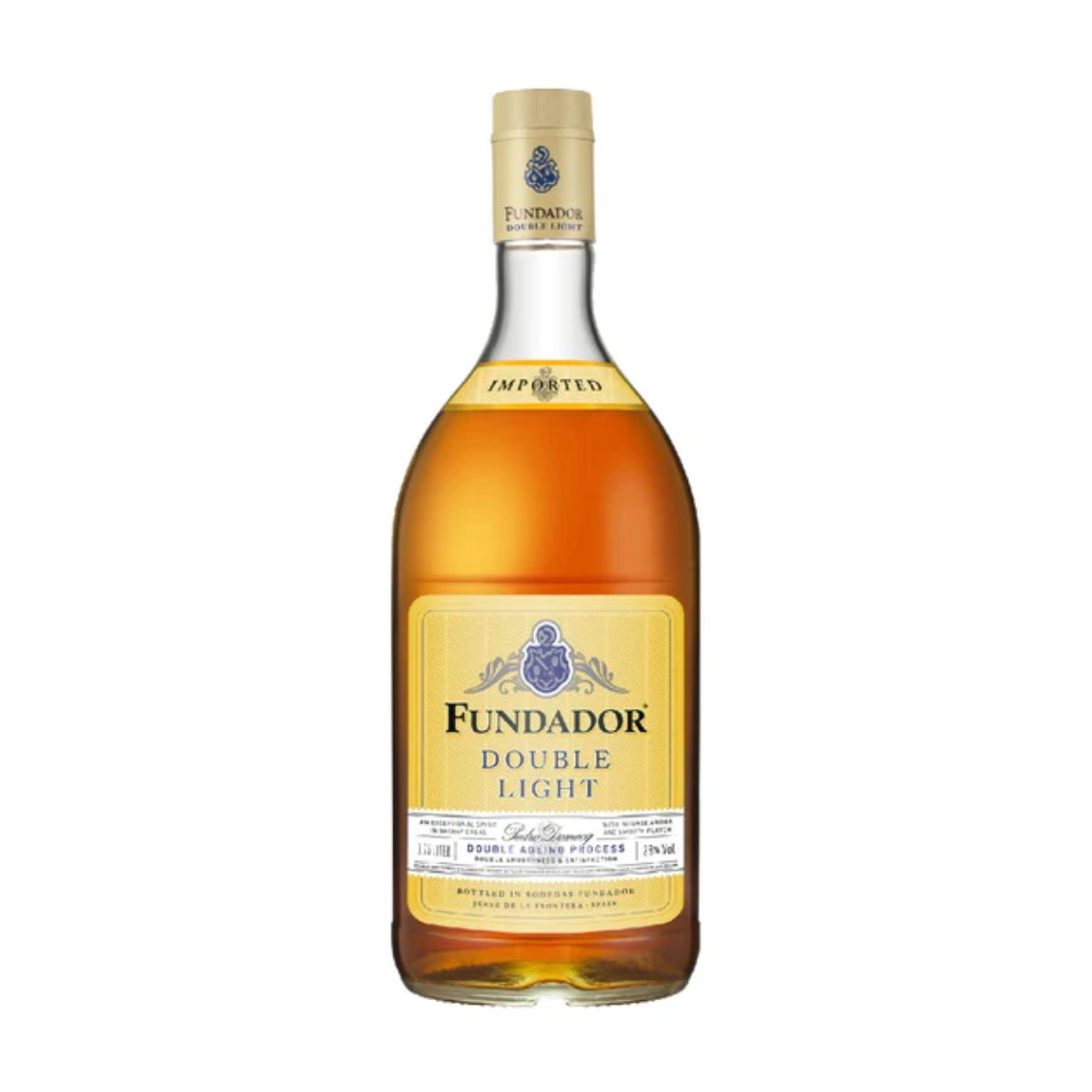 Fundador Double Light Brandy 1.75L