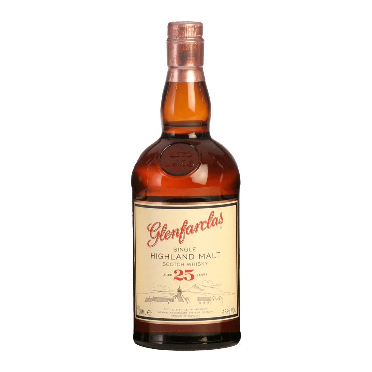 Glenfarclas 25 Year Old Single Malt Scotch Whisky 700ml