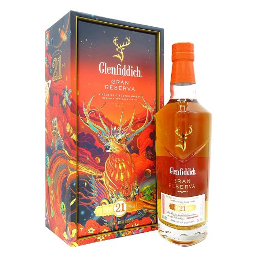 Glenfiddich 21 Year Old Gran Reserva Single Malt Scotch Whisky 700ml