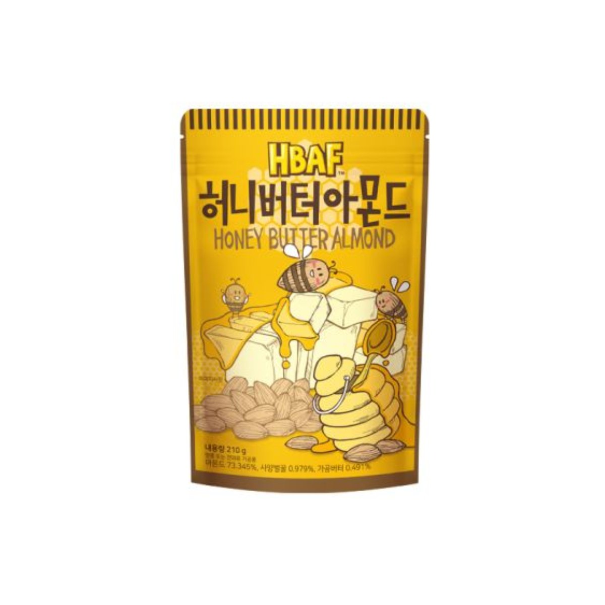 HBAF Honey Butter Almond 190g - Happy Hour