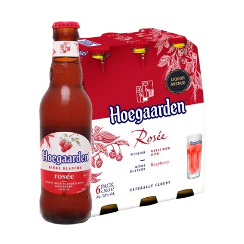 Hoegaarden Rosee Wheat Beer Bottle 248ml