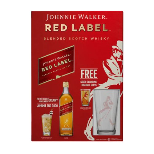 Johnnie Walker Red Label 1L Highball Pack