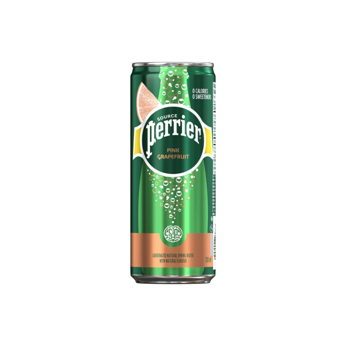 Perrier Natural Sparkling Water - Pink Grapefruit in-can
