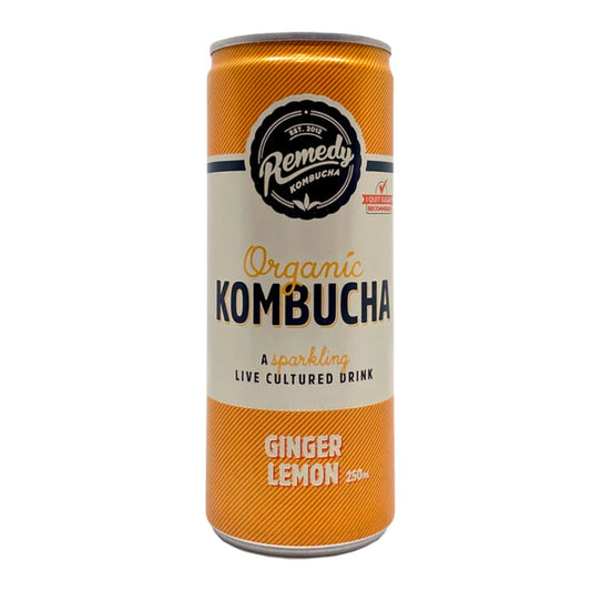 Remedy Kombucha Ginger Lemon 250ml