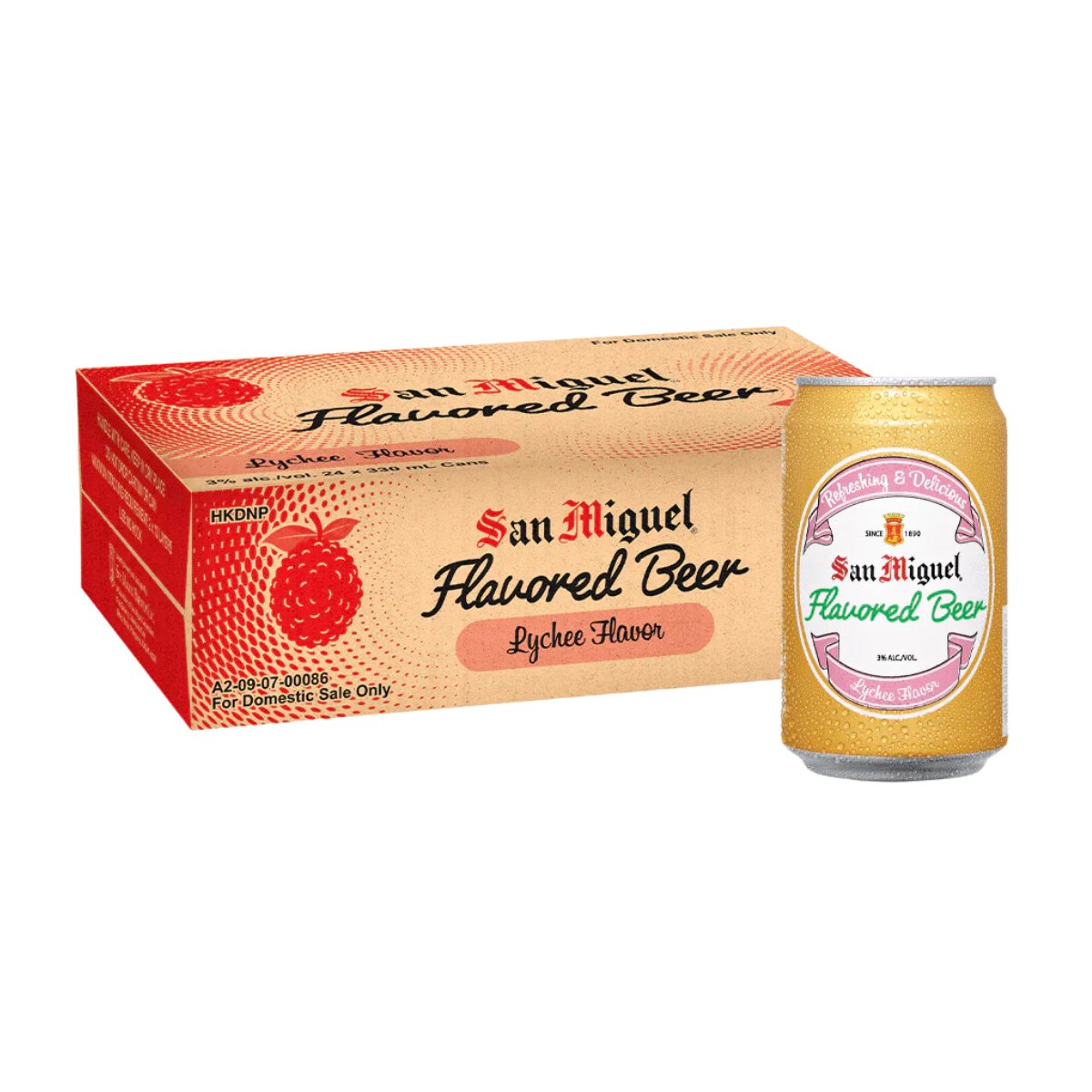 San Miguel Flavored Beer Lychee 330ml
