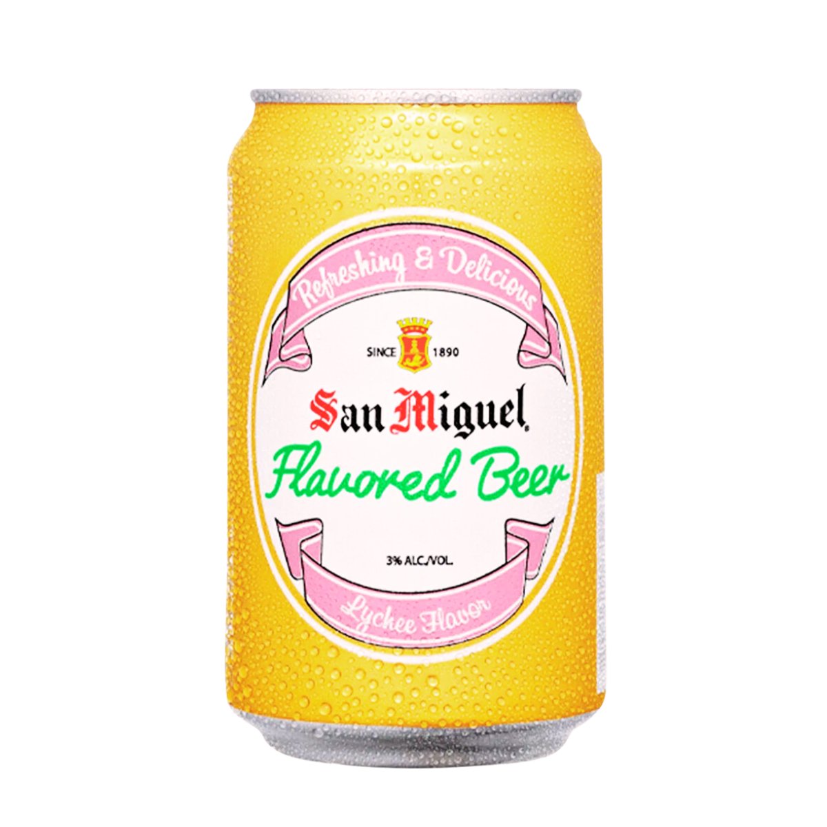 San Miguel Flavored Beer Lychee 330ml