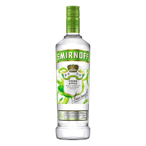 Smirnoff Premium Green Apple Flavored Vodka 700ml - Happy Hour