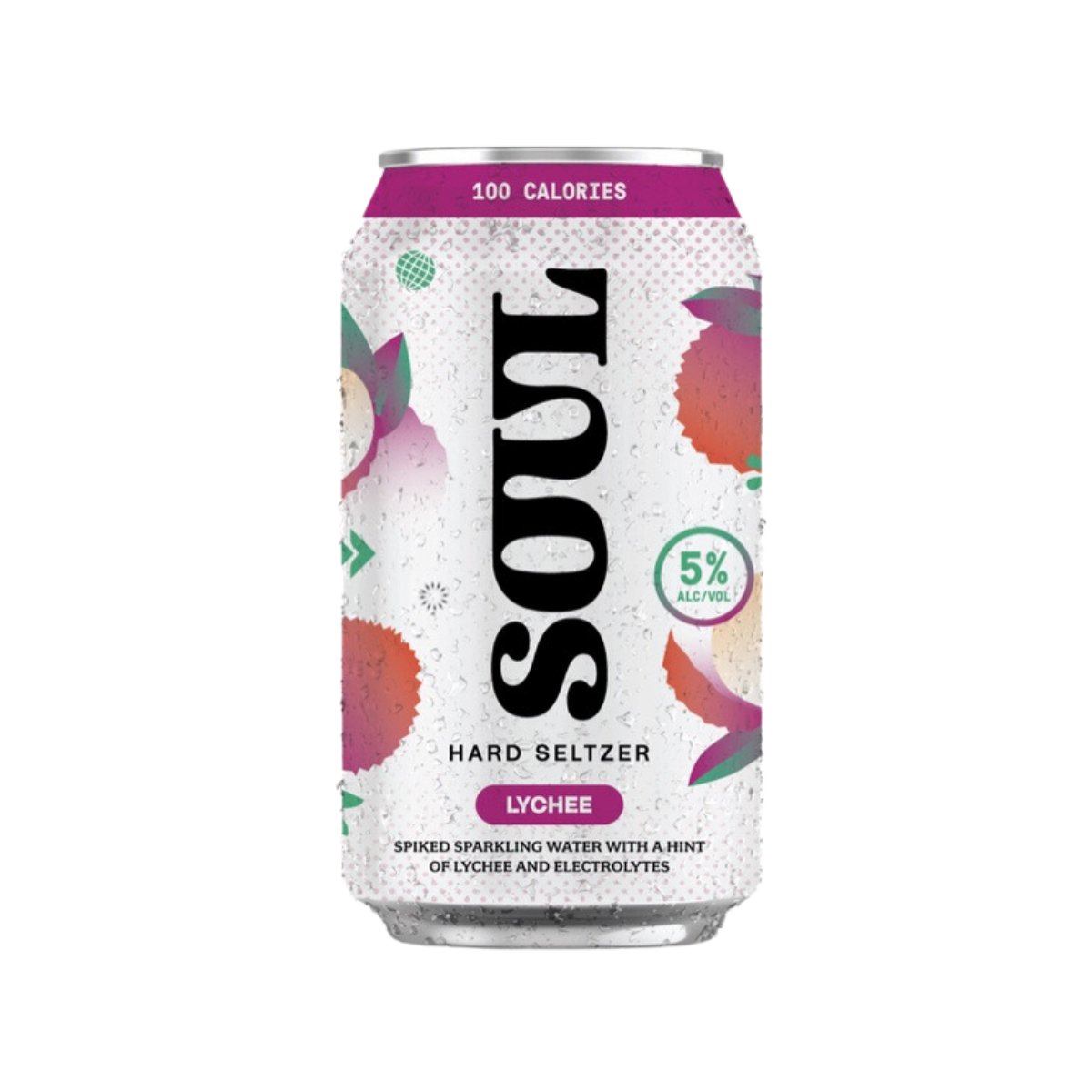 Soul Hard Seltzer Lychee 330ml - Happy Hour
