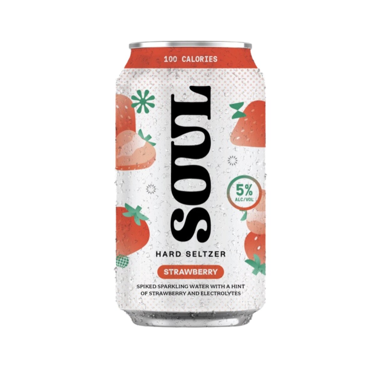 Soul Hard Seltzer Strawberry 330ml - Happy Hour