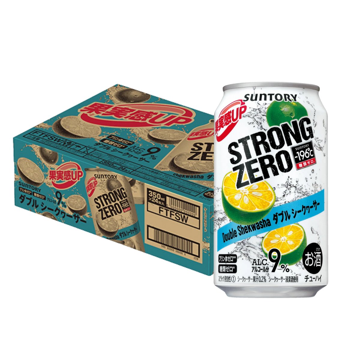 Strong Zero Double Shekwasha 350ml - Happy Hour