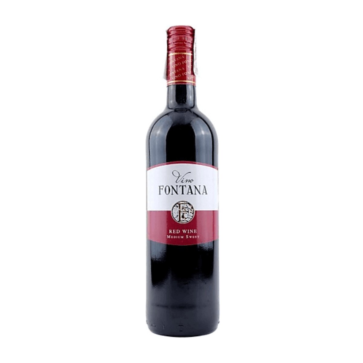 Vino Fontana Red Wine Medium Sweet 750ml - Happy Hour