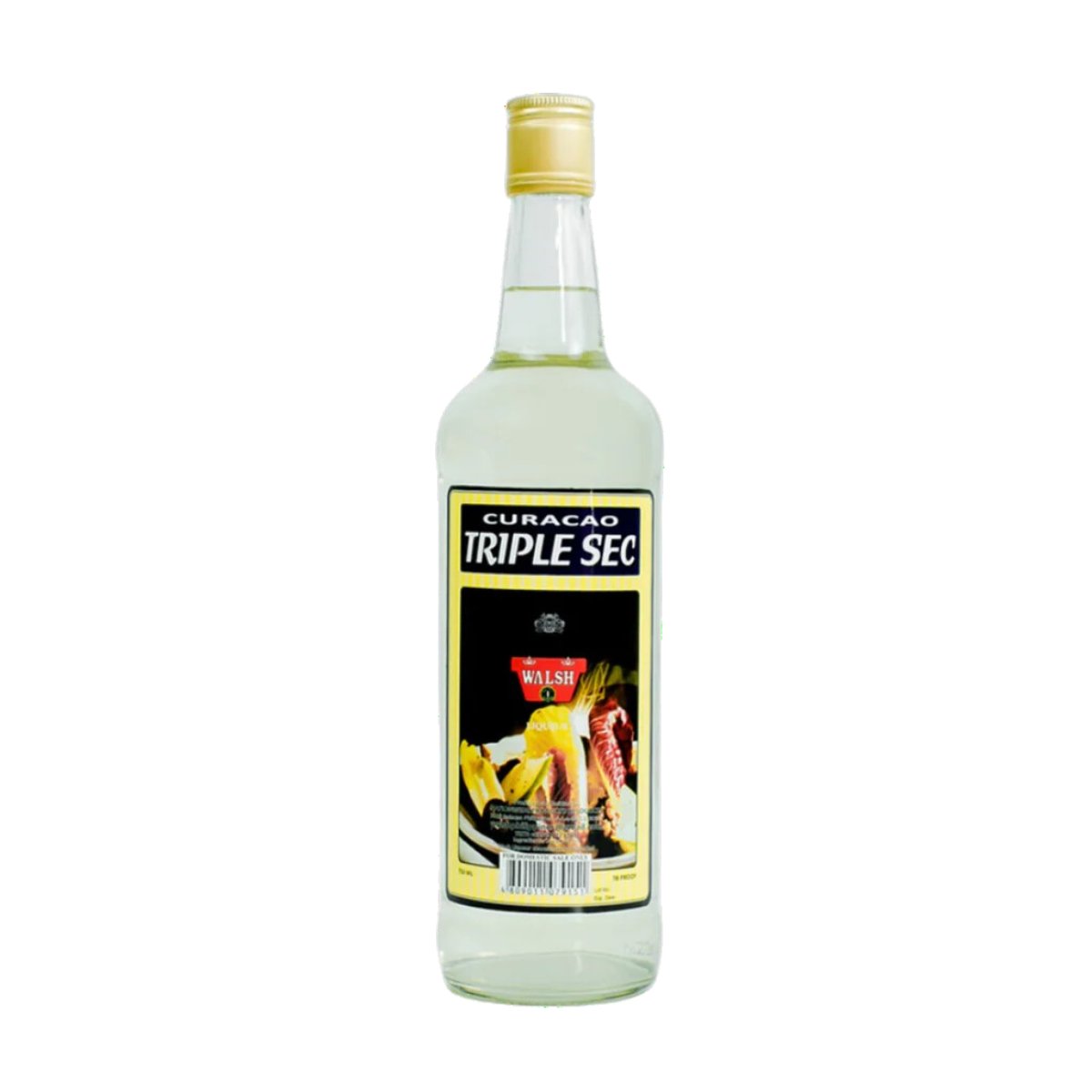 Walsh Triple Sec Liqueur 750ml - Happy Hour