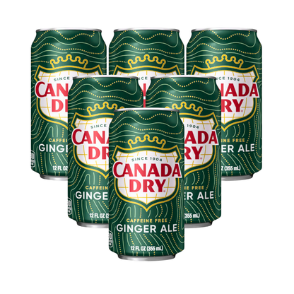 Canada Dry Ginger Ale 355ml 6-pack