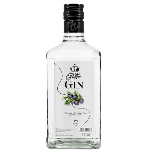 GSM Premium Gin 750ml 12-Pack