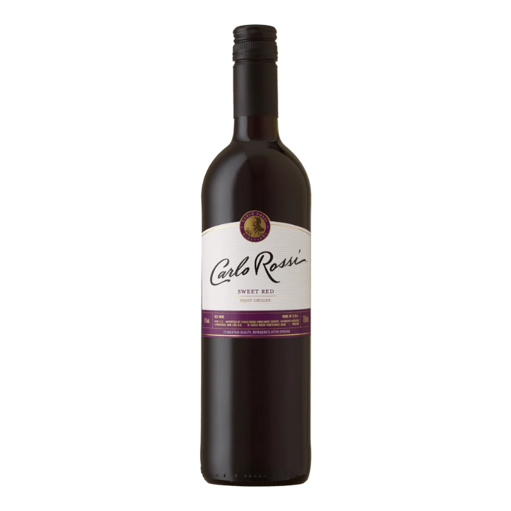 Carlo Rossi Sweet Red 750ml 12-Pack