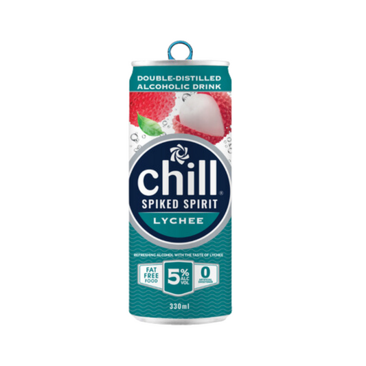 Chill Spiked Spirit Lychee 330ml